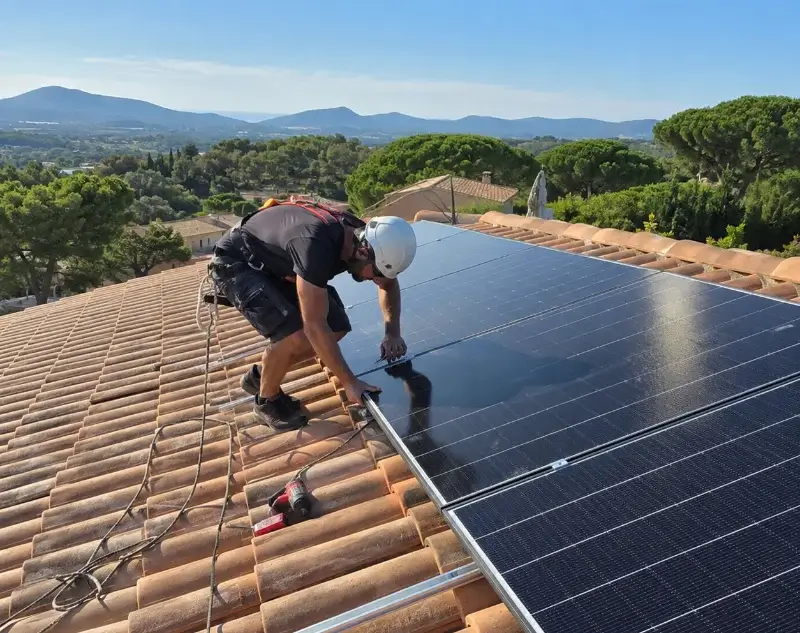 Installateur panneaux solaires Belvèze-du-Razès — pose photovoltaïque sur toiture