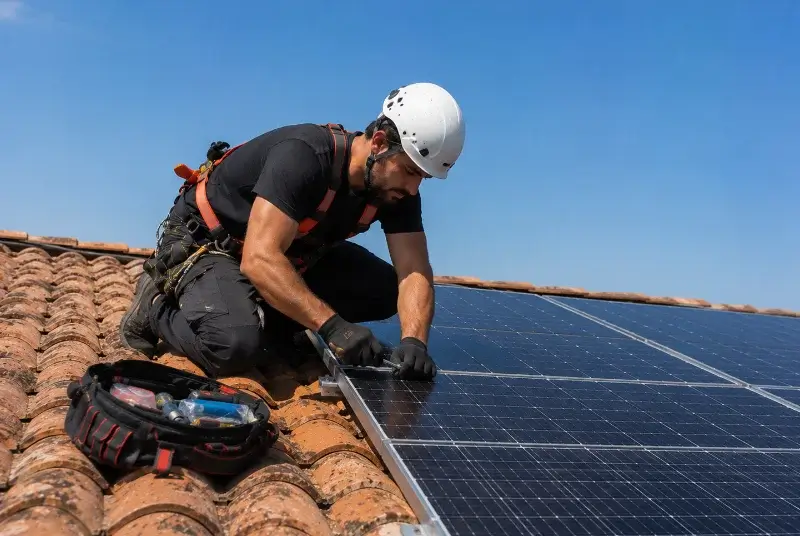 Maintenance et monitoring de panneaux solaires à Belvèze-du-Razès